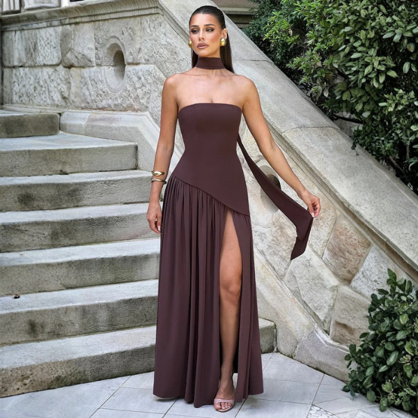 Camille | Robe longue élégante