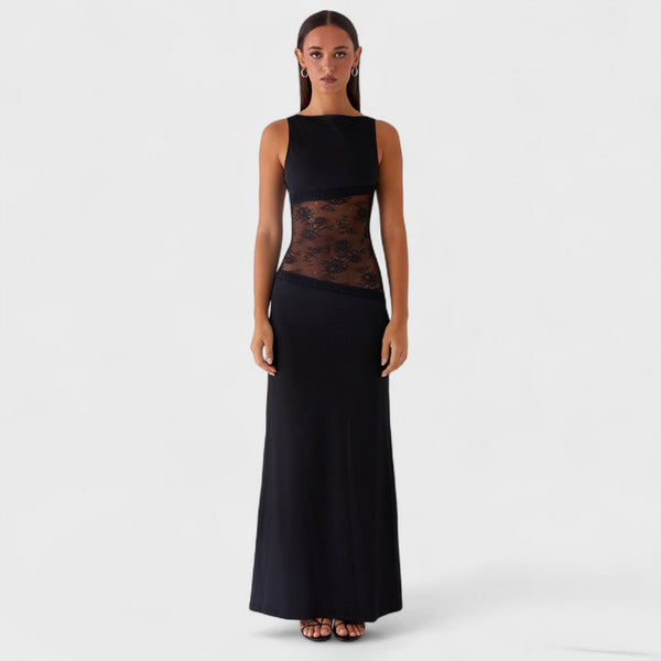 Lucinda - Robe longue en dentelle
