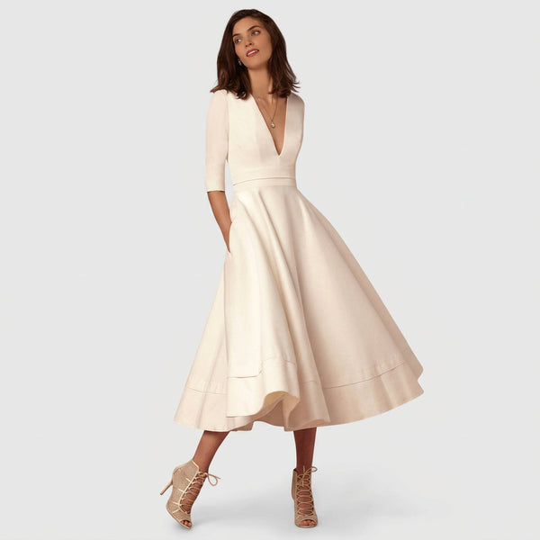 Laura - Robe Midi Femme